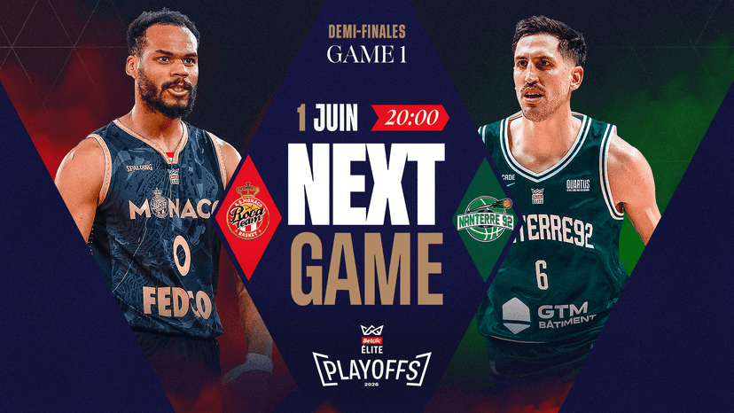 Match 1 🆚 Nanterre 92 🇫🇷 - 1er juin 2026 - 20h
