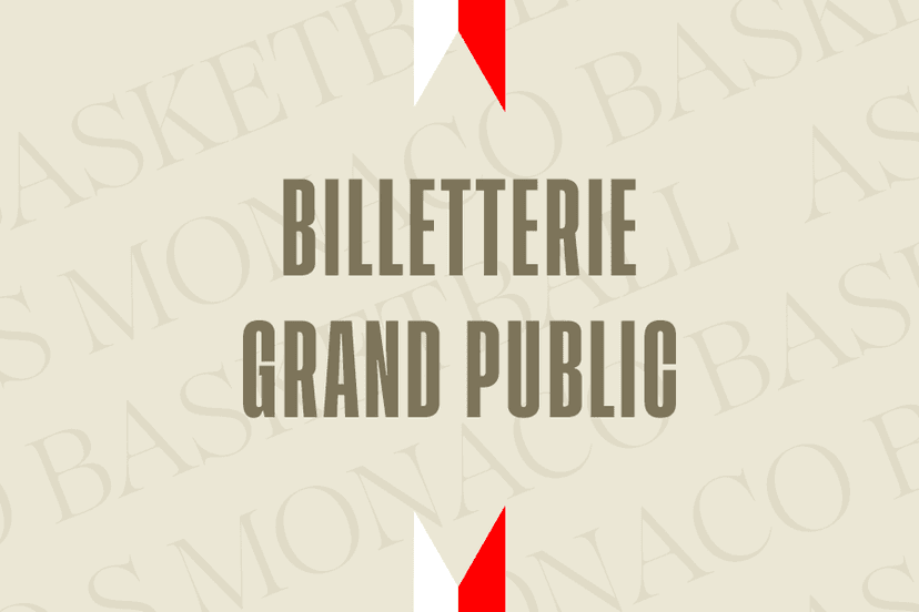 BILLETTERIE GRAND PUBLIC